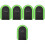 5Pcs Multi-Functional Black Key Lock Box with Combination for Keys 4