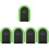 5Pcs Multi-Functional Black Key Lock Box with Combination for Keys 5