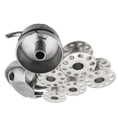 2 Set 19036 Sewing Machine Hook, Spool Box, Household Sewing Machine Bobbin, Foot-Operated Bobbin, Swing Bobbin Case 1