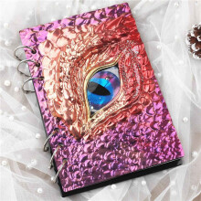 4 PeçAs FaçA Você Mesmo Capa de Livro Molde de Resina EpóXi Cristal Olho de DragãO Capa para Notebook Espelho Molde de Silicone