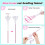 3-Pack Clay Beading Tools Kit- Beading Funnel Armband Making Kit- Beading Funnel Beading Needles 4