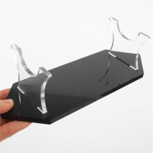 2X Heldere Acrylhouder Lichtzwaardhouder Transparante Houder voor Bureaufontein Balpen Lichtzwaarddisplay