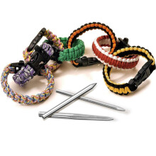 21 PCS Paracord Bracelet Knitting Tool Paracord Tool Paracord Jig DIY Wooden Paracord Braid