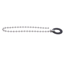 2X Cymbal Sustain Chain Drum Jazz Set Rostfritt Stål Extension Sizzler Chain för Trumset Set