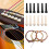 62 St Gitarrtillbehör Kit Byte Av Akustisk Gitarr för Gitarrspelare och Nybörjare 5