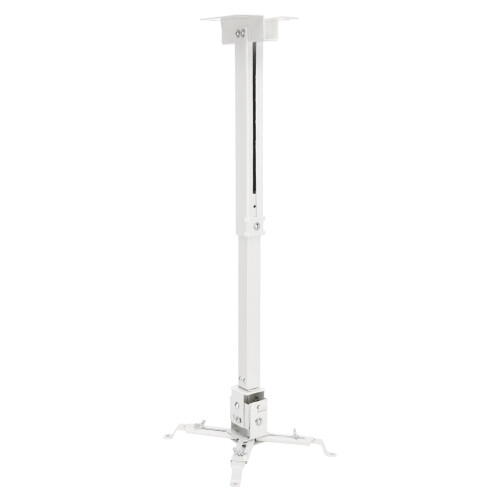 Telescoping Arm Projector Mount for Ceiling and Wall Installation, Universal Bracket with Solid Construction and Fully Adjustable Tilt and Swivel, 2