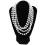 4X Lunga Collana di Perle Artificiali Accessori per Gioielli  per Ragazza Flapper Suit 1920s 4