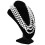 4X Lunga Collana di Perle Artificiali Accessori per Gioielli  per Ragazza Flapper Suit 1920s 7