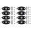 8Pièces Lumières Vertes Pour Kit Underglow Étanche IP67 2