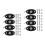 8Pièces Lumières Vertes Pour Kit Underglow Étanche IP67 4