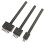 6Pcs Black Leathercraft Hole Punch Tool Steel for Handmade 8