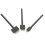 6Pcs Black Leathercraft Hole Punch Tool Steel for Handmade 11