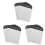 300Pcs Plastic Shipping Bags White Self Adhesive Poly Mailers 2