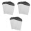 300Pcs Plastic Shipping Bags White Self Adhesive Poly Mailers 3