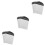 300Pcs Plastic Shipping Bags White Self Adhesive Poly Mailers 4
