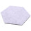 10Pcs Hexagon  Board Hexagonal  Wall Sticker Multifunction 3D Decorative Home Message Board Gray Yellow Series 5