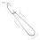 96 Pcs 7.3 Inch Metal Pattern Hooks Sewing Pattern Making Hanging Hanger 5