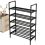 Simple Shoe Rack – Space-Saving Black Shoe Shelf(5Layers) 1