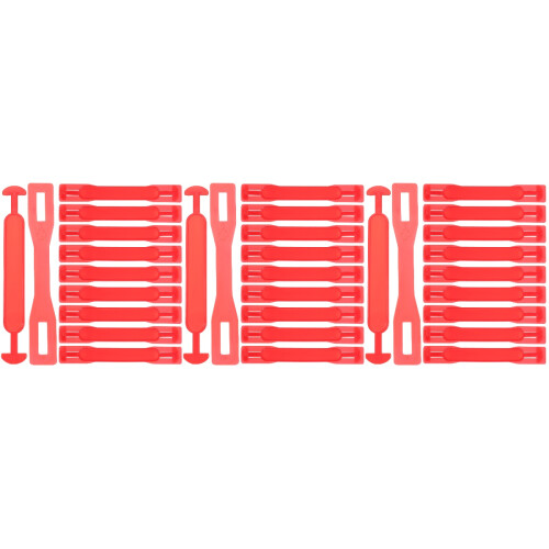 300Sets Heavy Duty Red Plastic Shipping Handles for Box Use 2