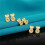9-Pairs Earring Backs, Earring Backs Lifter para Heavy Earrings, Adjustable Hypoallergenic Secure Earring Backs(Gold) 2