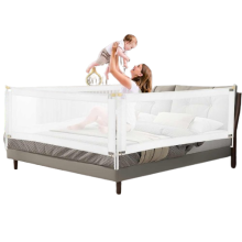 Bed Barrier Fence Safety Guardrail Security Adjustable Baby Home Playpen Game Tent Railing For 0-6 Years