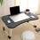 Portable Folding Laptop Bed Tray Table Lap Desk Notebook Breakfast Cup Slot 1