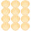 200Pcs Home Use Beige Paper Cake Cups Cupcake Baking Liners 8