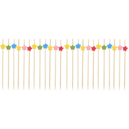 200Pcs Assorted Fruit Stick Cocktail Picks for Appetizer and Cake 1