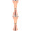 2Pièces Verre Cocktail Acier Rose À 4