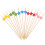 200Pcs Assorted Fruit Stick Cocktail Picks for Appetizer and Cake 9