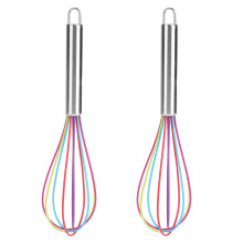 Silikon-Schneebesen-Set zum Kochen, hitzebeständiger Schneebesen, kratzfestes Kochwerkzeug, professioneller Ballon-Schneebesen, unzerstörbares