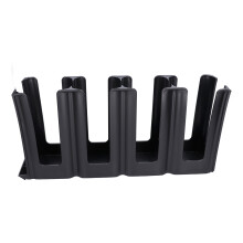 Dispenser de pahare de hârtie cu structură compactă pentru acces facil, design cu 4 compartimente, organizator de pahare de cafea de mare