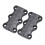 Magnetic Shoe Closure Fast Shoelace Closing 3 Pair (Black) 2