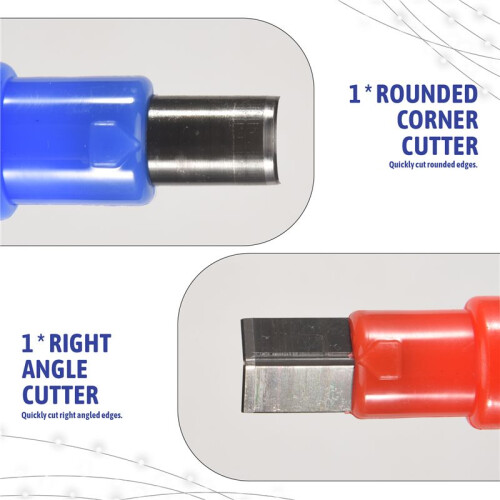 Split Neon Light Hand Tool Knife Carving Knife Soft Silicone Strip Accessories B 1