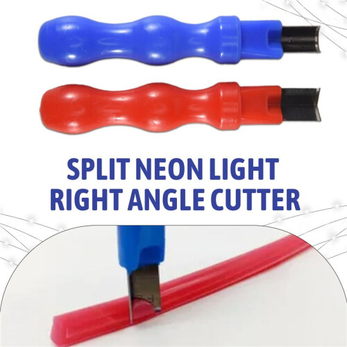 Split Neon Light Hand Tool Knife Carving Knife Soft Silicone Strip Accessories B 2