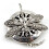 2Pc Antique Silver Dragonfly Aromatherapy Diffuser Pendant Necklace 2