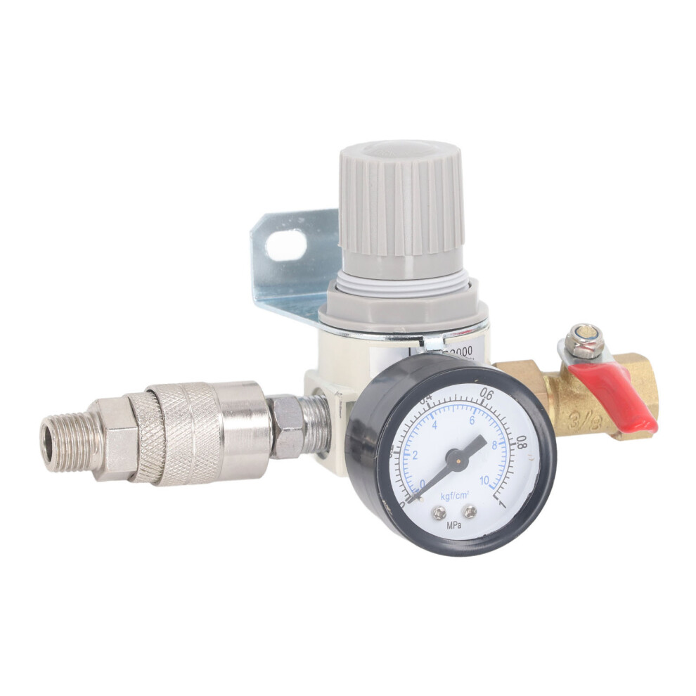 Ar2000 3/8In Npt Metal Air Compressor Regulator 0-1 Mpa Gauge 8701388825330