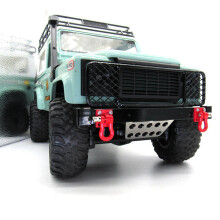 2X New Version Metal Front Armor Protection Guard for MN Model D90 D91 D99S MN99 1/12 RC Car Upgrade Parts Accessories
