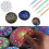 Mandala Dotting Stencil Tools Rock Painting Kit  Stylus Dotting Tools Include Stencil, Paint Tray (68 Pack) 5
