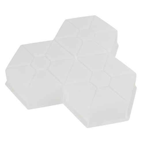 10Pcs Path Mold Maple Leaf Concrete Manually Plastic Stepping Stone Paving Molds for Pavement Courtyards Square 2