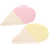 80Pièces Assiettes Jetables Couleurs Vives Thème Glace 3