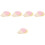 80Pièces Assiettes Jetables Couleurs Vives Thème Glace 5