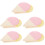 80Pièces Assiettes Jetables Couleurs Vives Thème Glace 7
