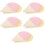 80Pièces Assiettes Jetables Couleurs Vives Thème Glace 8
