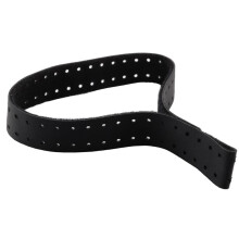 8Pcs Adjustable and Breathable Replacement Armband Soft Strap Band for Heart Rate Monitor -Wahoo (Black)
