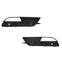 Duurzame mistlampafdekking voor Audi A5 Quattro 2012-2016, grille van hoogwaardig materiaal, voldoet aan OEM-normen, eenvoudig te vervangen.