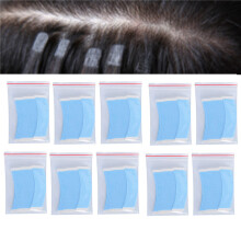 72Pc Fixed Wig Double Sided Tape Hair System Adhesive Extended Wig Strip Waterproof for Toupee Lace Wig Film