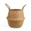 Straw Wicker Rattan Hanging Flowerpot Basket 1