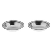 36Pcs Stainless Steel Color Paint Tray Model Toning Palette for Mixing Color, Oil, Water Based Painting 5cm