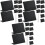 3Ensembles Mini Ardoises Noires Pour Indication, Mariage Et Buffet 3